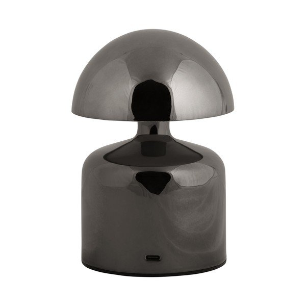 Lampada da tavolo a LED nera con paralume in metallo (altezza 14 cm) Impetu - Leitmotiv-image-3