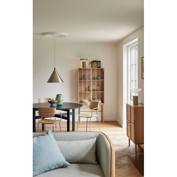 Vetrina in legno di quercia 80x170 cm Shoji - Hübsch-image-4