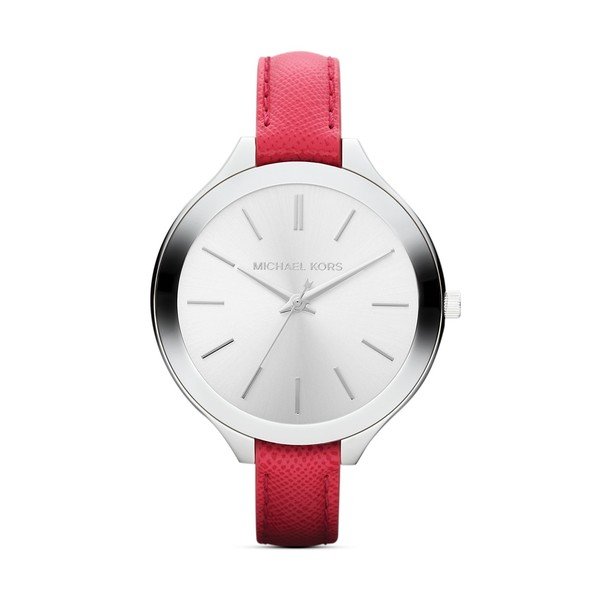 Hodinky s koženým řemínkem Michael Kors MK2272