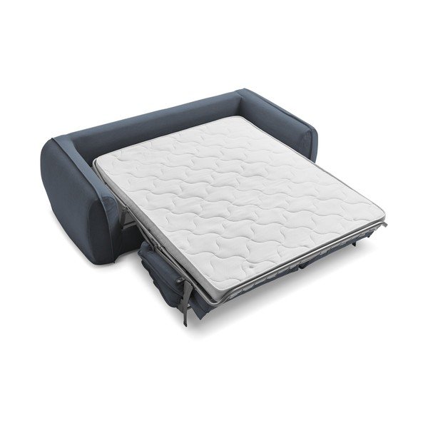 Divano blu per il riposo quotidiano/allungabile 216 cm Archimede – Bobochic Paris-image-4