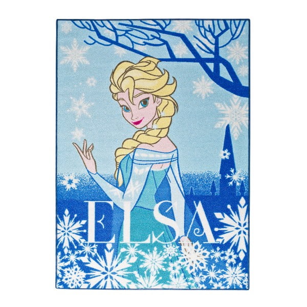 Tappeto per bambini Frozen Elsa, 95 x 133 cm - Universal-image-1