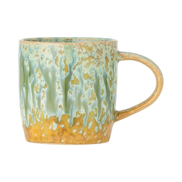 Tazzina gialla e verde chiaro in gres 400 ml Milani – Bloomingville