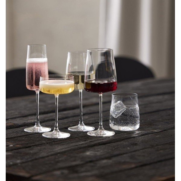 Set di bicchieri da vino 4 pz 540 ml Zero – Lyngby Glas-image-2