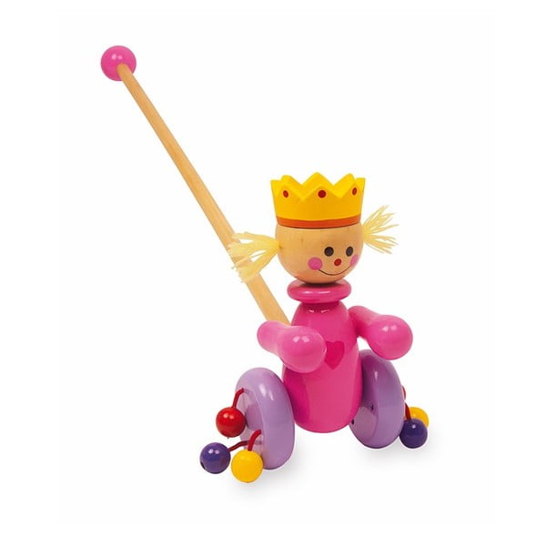 Dřevěná tahací hračka Legler Queen