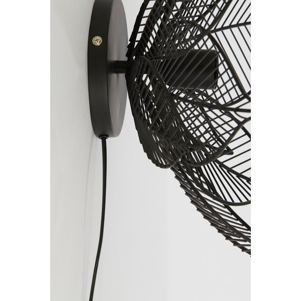 Lampada da parete nera Pavas - Light & Living-image-1