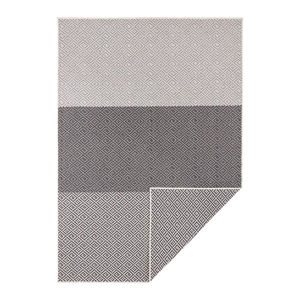 Tappeto da esterno reversibile beige e nero , 80 x 150 cm Borneo - NORTHRUGS