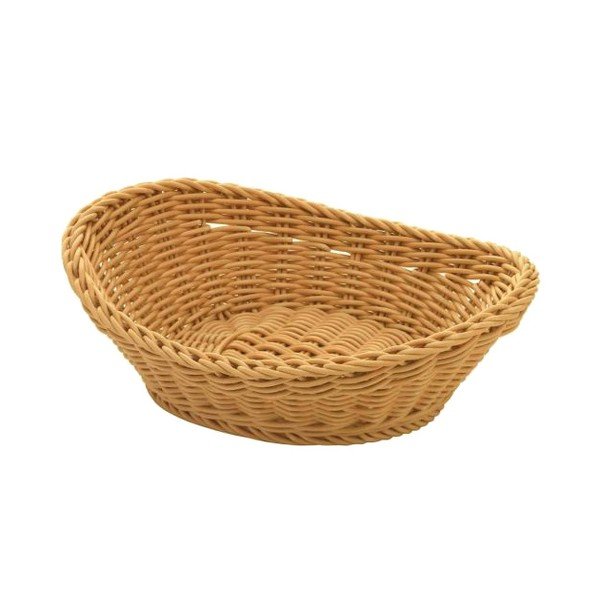 Košík Ovaler Beige, 23,5x16x6,5 cm