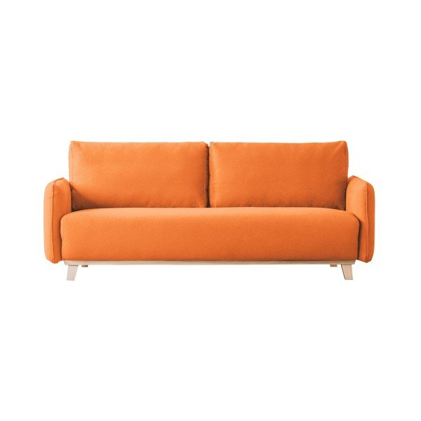Oranžová dvojmístná pohovka Kooko Home Bebop