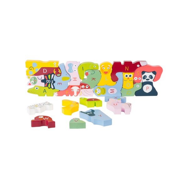 Puzzle in legno per bambini ABC - Legler-image-3
