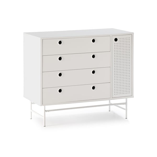 Cassettiera bianca Punto - Teulat-image-2