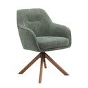 Set di sedie da pranzo verde in imbottito 2 pz Avola – Unique Furniture