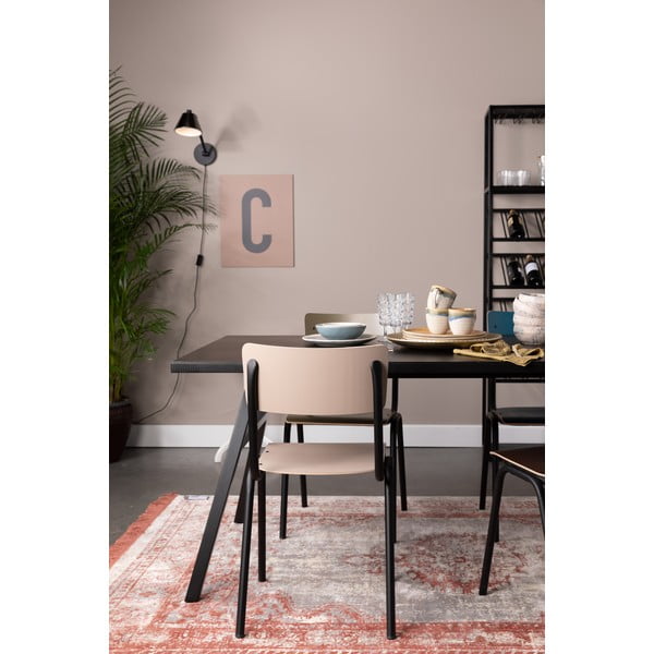Sedie da pranzo beige in set da 4 Back to school - Zuiver-image-1