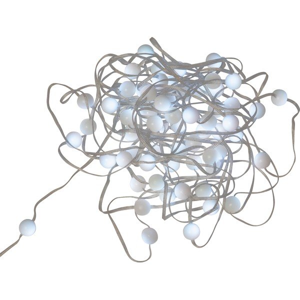 Catena luminosa con alimentazione a corrente numero lampadine 66 pz lunghezza totale 10 m Smart – Star Trading