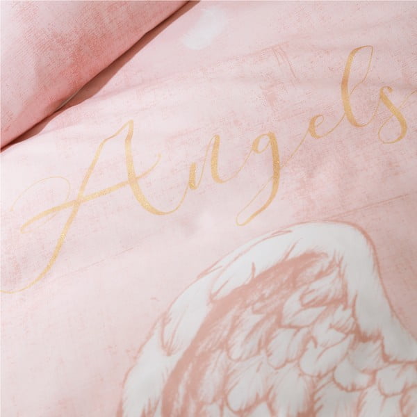 Biancheria da letto per bambini 200x135 cm Angel Wings - Catherine Lansfield-image-3