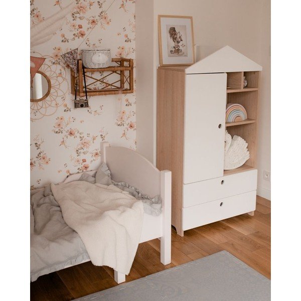 Armadio bianco per bambini Amsterdam West - BELLAMY-image-2