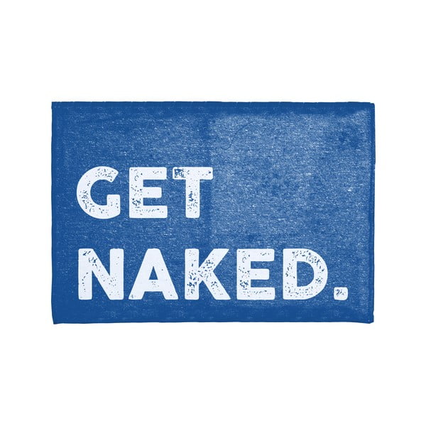 Tappetino da bagno blu 60x40 cm Naked - Really Nice Things
