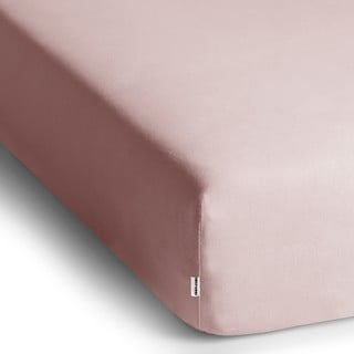 Lenzuolo con angoli rosa chiaro in jersey 180x200 cm Amber – Restilo