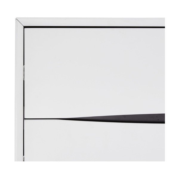 Cassettiera alta bianca 80x117 cm Lyon - Furnhouse-image-4
