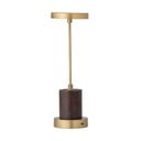 Lampada da tavolo a LED dimmerabile in oro con paralume in metallo (altezza 30 cm) Chico - Bloomingville