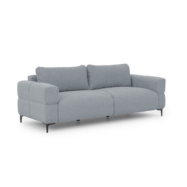 Divano blu polveroso 217 cm Helio – Ropez