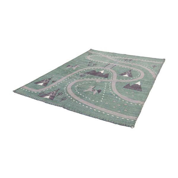 Tappeto per bambini stampato a mano , 100 x 140 cm Little Western - Nattiot-image-2