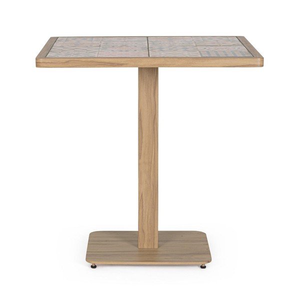 Tavolino da giardino in acciaio 73x73 cm Kalimera – Bizzotto-image-2