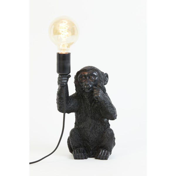 Lampada da tavolo nera (altezza 34 cm) Monkey - Light & Living-image-4