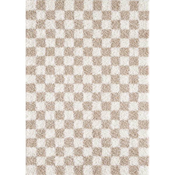 Tappeto beige/crema 120x170 cm Grida - ESTE