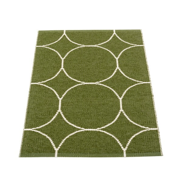 Tappeto da interno/esterno verde scuro 70x100 cm Boo Dark Olive – Pappelina