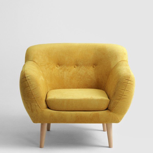 Poltrona gialla Custom Form Marget - CustomForm-image-1