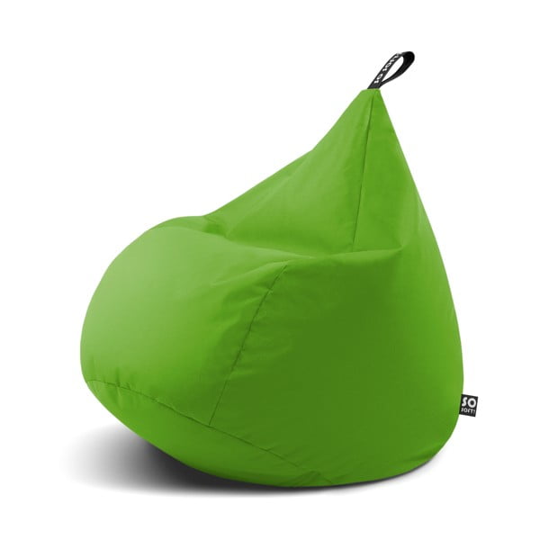Puof a sacco verde Drop L – So Soft?