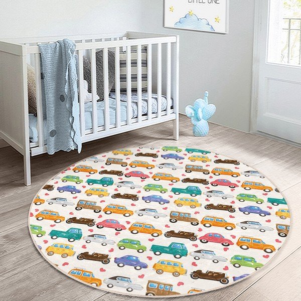 Tappeto per bambini ø 120 cm Comfort - Mila Home-image-4