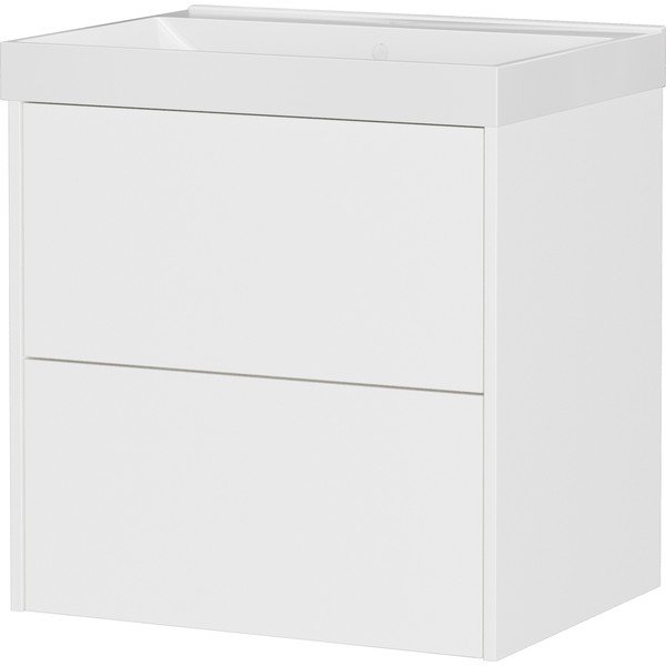 Mobile da lavabo bianco opaco da appendere 61x65 cm Bodera – Germania