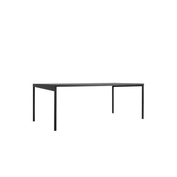 Tavolo da pranzo in metallo nero Custom Form Obroos, 200 x 100 cm - CustomForm
