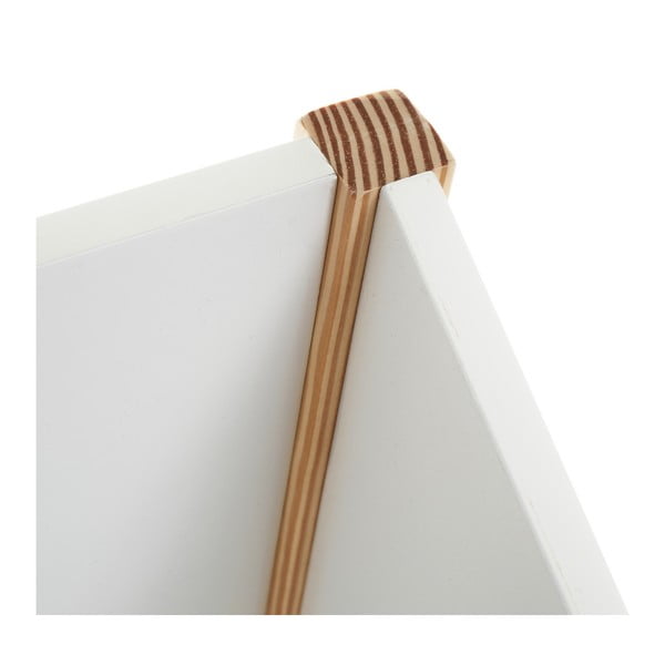 Libreria per bambini bianca 63x42 cm - Casa Selección-image-2