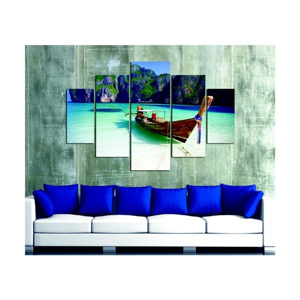 Quadro in 5 parti di Raquel - Miracle-image-1