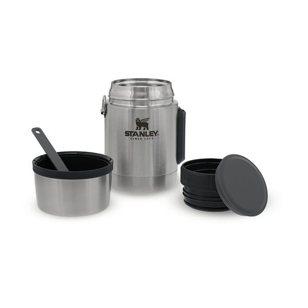 Borraccia termica argentata in acciaio inox 530 ml Adventure – Stanley-image-2