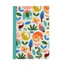 Taccuino con animali A5 foderato, 60 pagine - Rex London