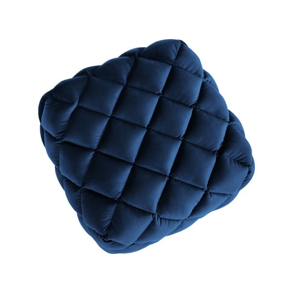 Sgabello in velluto blu scuro Flandrin - Interieurs 86-image-3