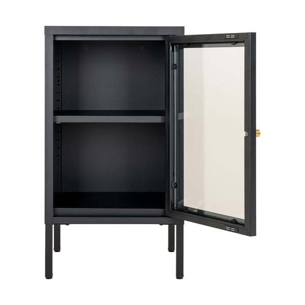 Vetrina in metallo nero 38x70 cm Dalby - House Nordic-image-3