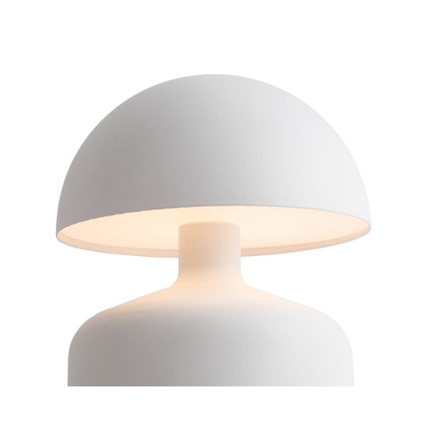 Lampada da tavolo a LED bianca (altezza 15 cm) Impetu - Leitmotiv-image-3