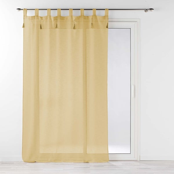 Tenda gialla 140x240 cm Dalila - douceur d'intérieur