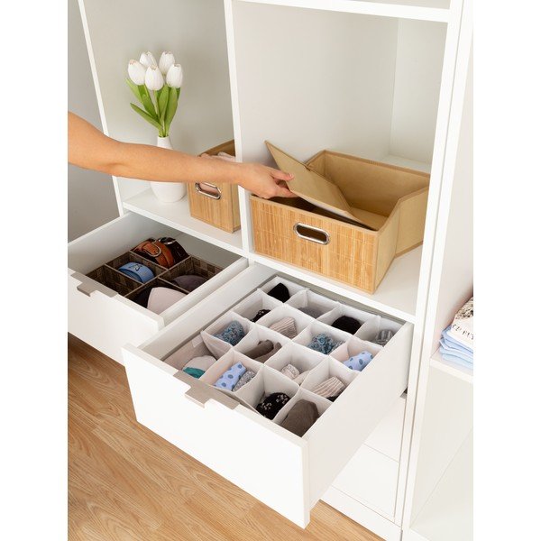 Cesto in bambù 31x31x15 cm Anji – Compactor-image-1