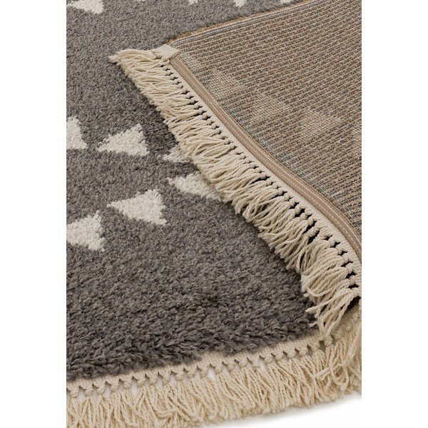 Tappeto grigio scuro 120x170 cm Rocco - Asiatic Carpets-image-1