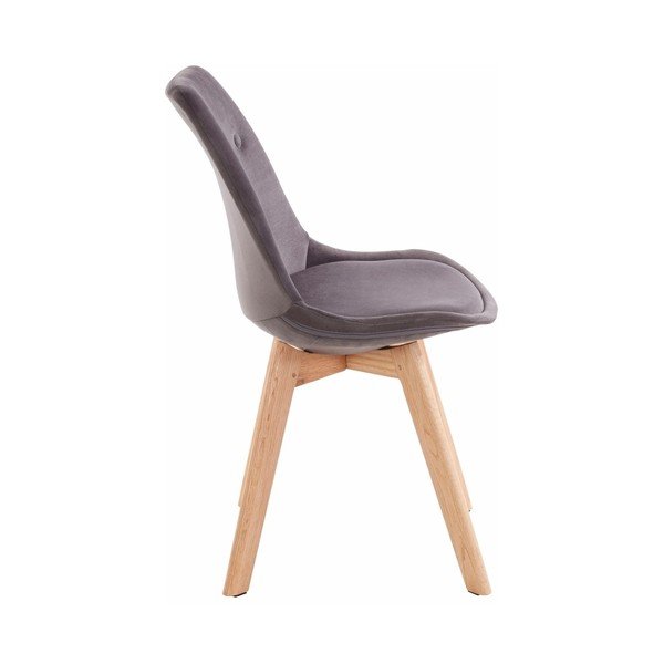 Set di 2 sedie da pranzo grigio scuro Ohio - Støraa-image-2