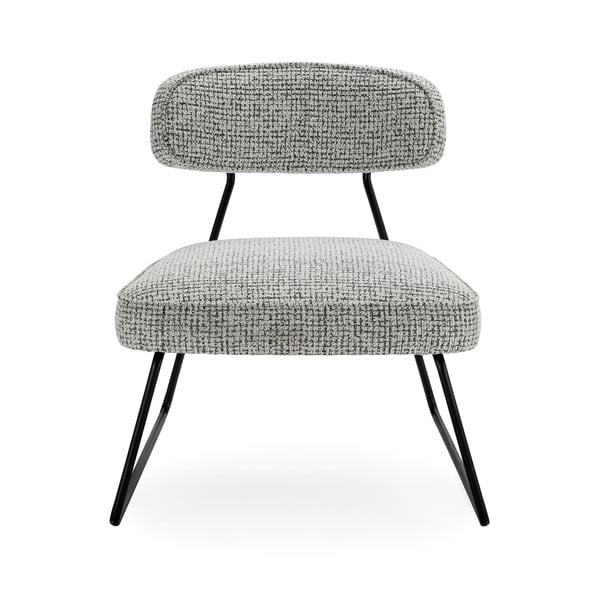 Poltrona bianca e nera Elon – Marckeric-image-2