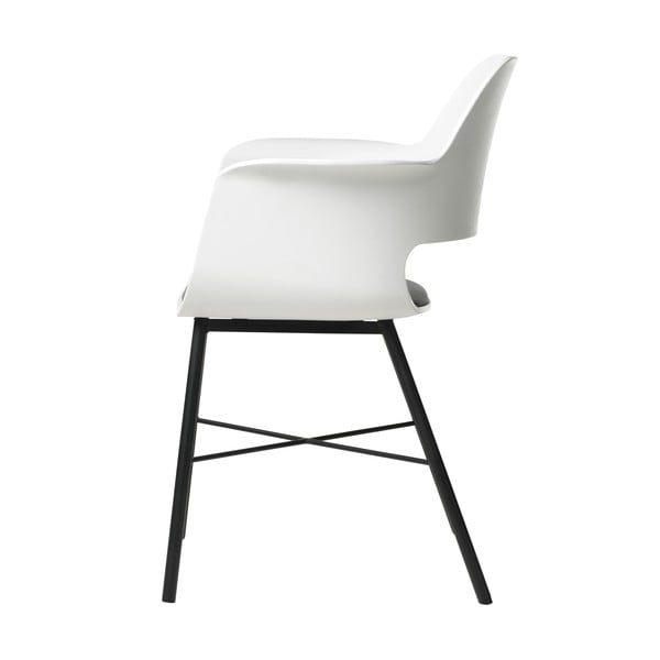 Sedia da pranzo bianca Wrestler Whistler - Unique Furniture-image-3