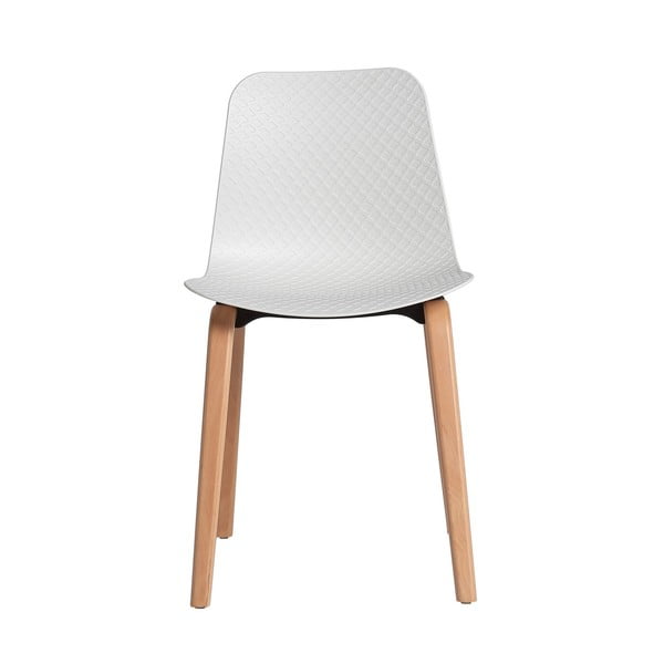 Set di 4 sedie da pranzo bianche Keira - Marckeric-image-1