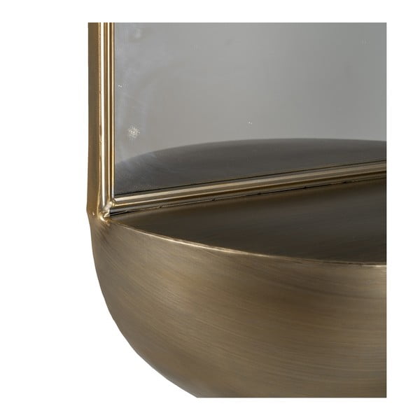 Specchio da parete con mensola 37x40 cm - Ixia-image-2