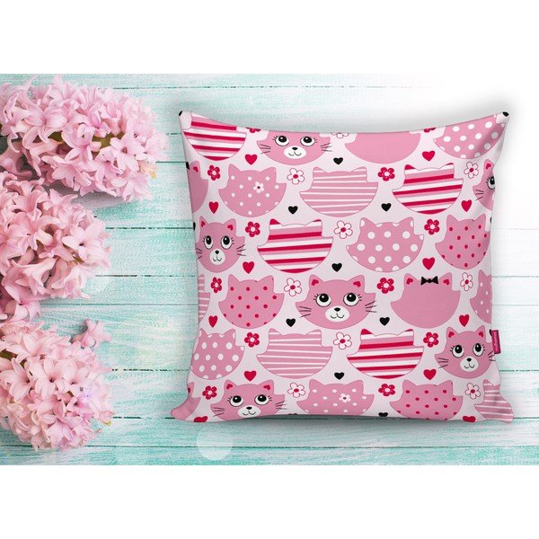 Federa da bambini 43x43 cm Cat – Minimalist Cushion Covers-image-2